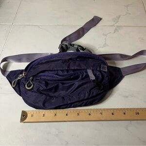 MEC Purple Belt Bag / Fanny pack.  Adjustable strap.  Zip up.